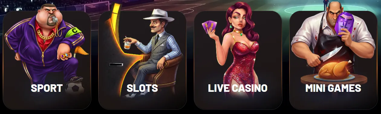 Donbet Casino games catalogue