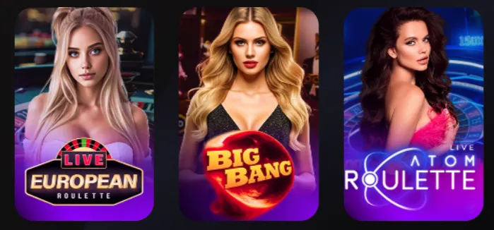 Donbet live casino games